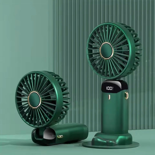 ventilateur portable vert